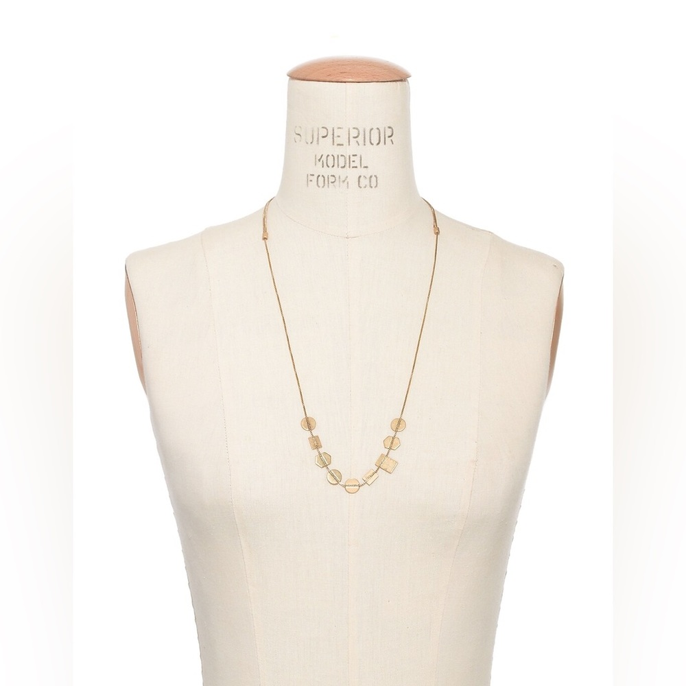 Madewell holding patterns necklace. EUC, no tarnishing